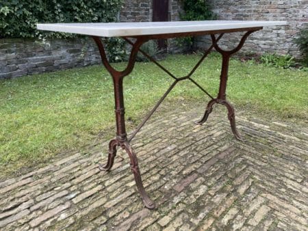 Tuintafel Bistrotafel Marmer Rouen. - Afbeelding 17