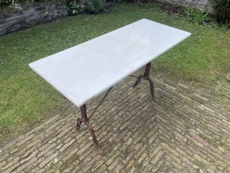 Tuintafel Bistrotafel Marmer Rouen. - Afbeelding 9
