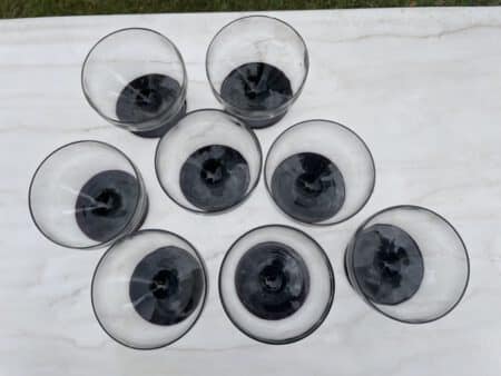 Champagne Coupes Glazen art deco 1920 - Afbeelding 5