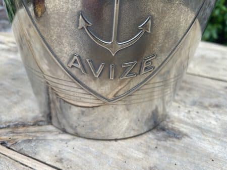 Champagnekoeler Wijnkoeler Giesler & Co Avize art deco - Afbeelding 4