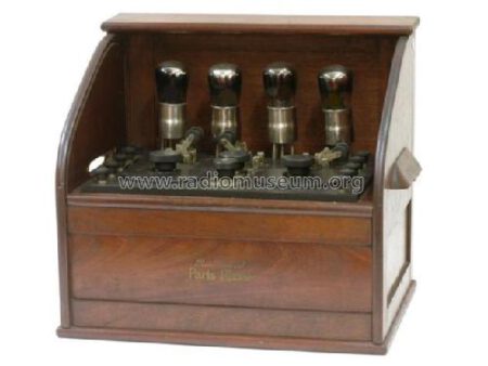 Rolluikkastje voor je bureau Radiokastje art deco 1923 - Afbeelding 12