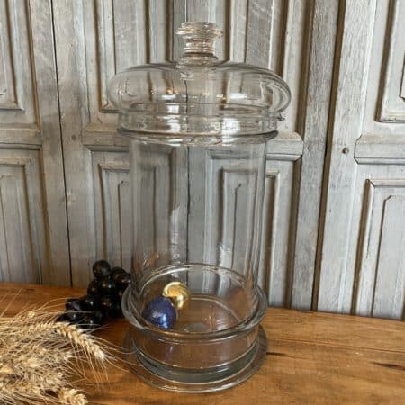 Snoeppot 19e eeuws Glas
