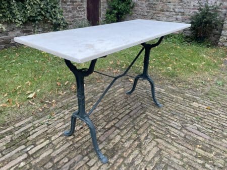 Tuintafel Bistrotafel met Marmer - Afbeelding 13