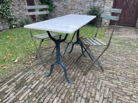 Tuintafel Bistrotafel met Marmer