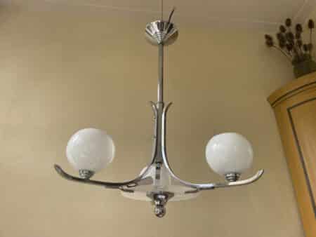 Hanglamp Lamp Art Deco 1930 - Afbeelding 16