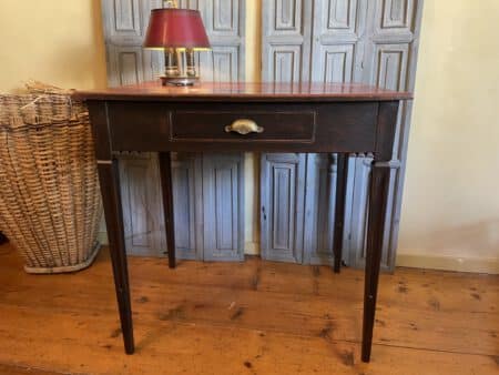Tafel Bijzettafel Louis Seize - Afbeelding 15