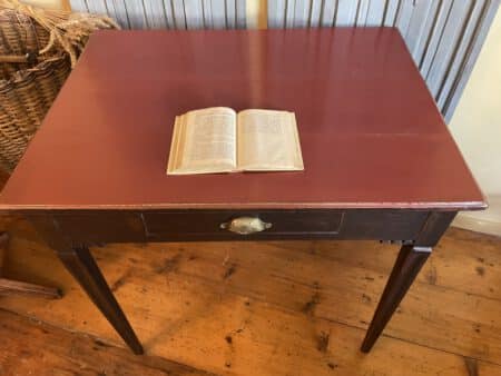 Tafel Bijzettafel Louis Seize - Afbeelding 3
