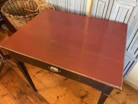 Tafel Bijzettafel Louis Seize - Afbeelding 4