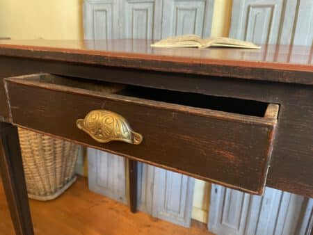 Tafel Bijzettafel Louis Seize - Afbeelding 6