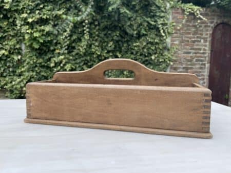 Houten Bakje Kistje Werkkistje artdeco - Afbeelding 4