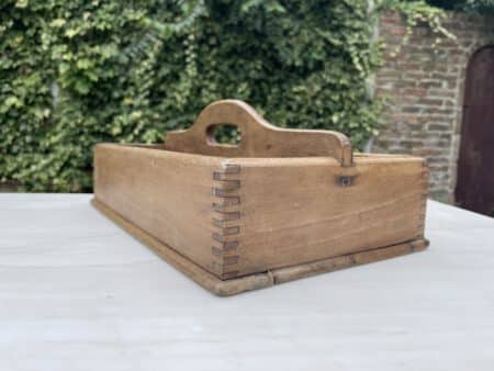 Houten Bakje Kistje Werkkistje artdeco - Afbeelding 5