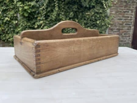 Houten Bakje Kistje Werkkistje artdeco - Afbeelding 6
