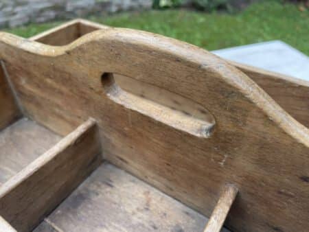 Houten Bakje Kistje Werkkistje artdeco - Afbeelding 9