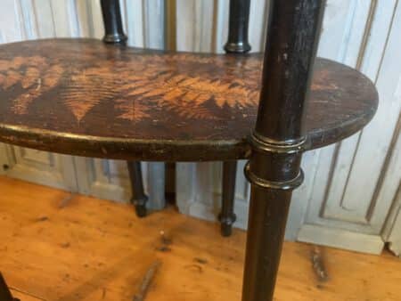 Bijzettafeltje Side Table Kidney vorm - Afbeelding 11