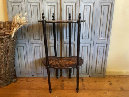 Bijzettafeltje Side Table Kidney vorm - Afbeelding 4