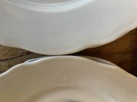 Porseleinen Borden Schaal Visdecoratie Limoges Foëcy - Afbeelding 9