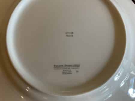 Porseleinen Borden Schaal Visdecoratie Limoges Foëcy - Afbeelding 10