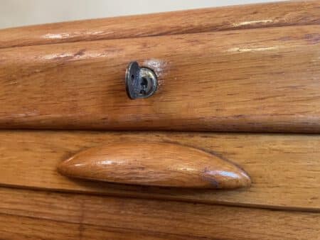Rolluikkast Archiefkast Muziekkastje jaren 50 - Afbeelding 5