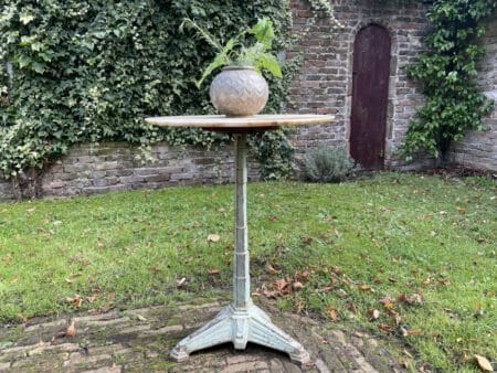 Tuintafel Bistrotafel met marmer Art Deco 1930 - Afbeelding 10