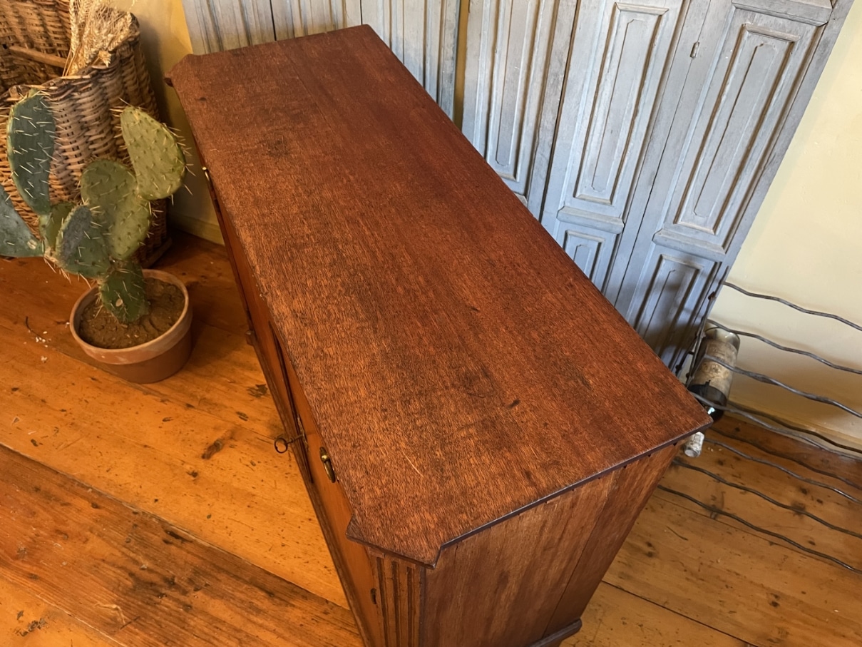 Hollandse Commode Kast 2 deuren 1 la Eiken - Afbeelding 6