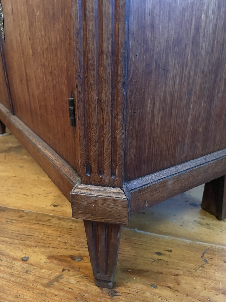 Hollandse Commode Kast 2 deuren 1 la Eiken - Afbeelding 9