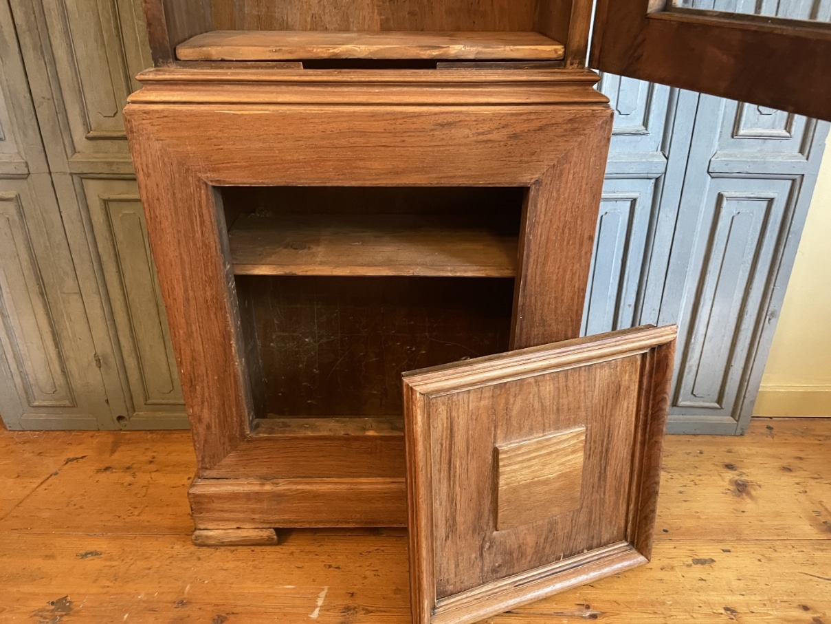 Drankenkast Vitrinekast Mahonie - Afbeelding 7