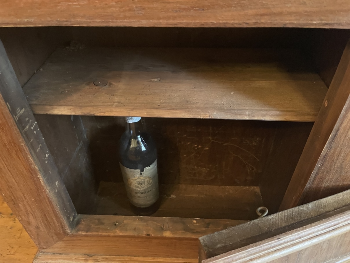 Drankenkast Vitrinekast Mahonie - Afbeelding 9