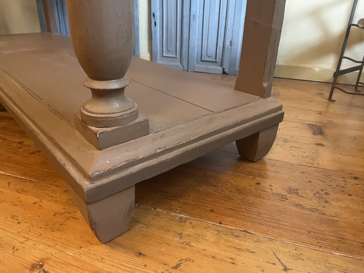 Side Table Wandtafel Muurtafel 19e eeuws - Afbeelding 13
