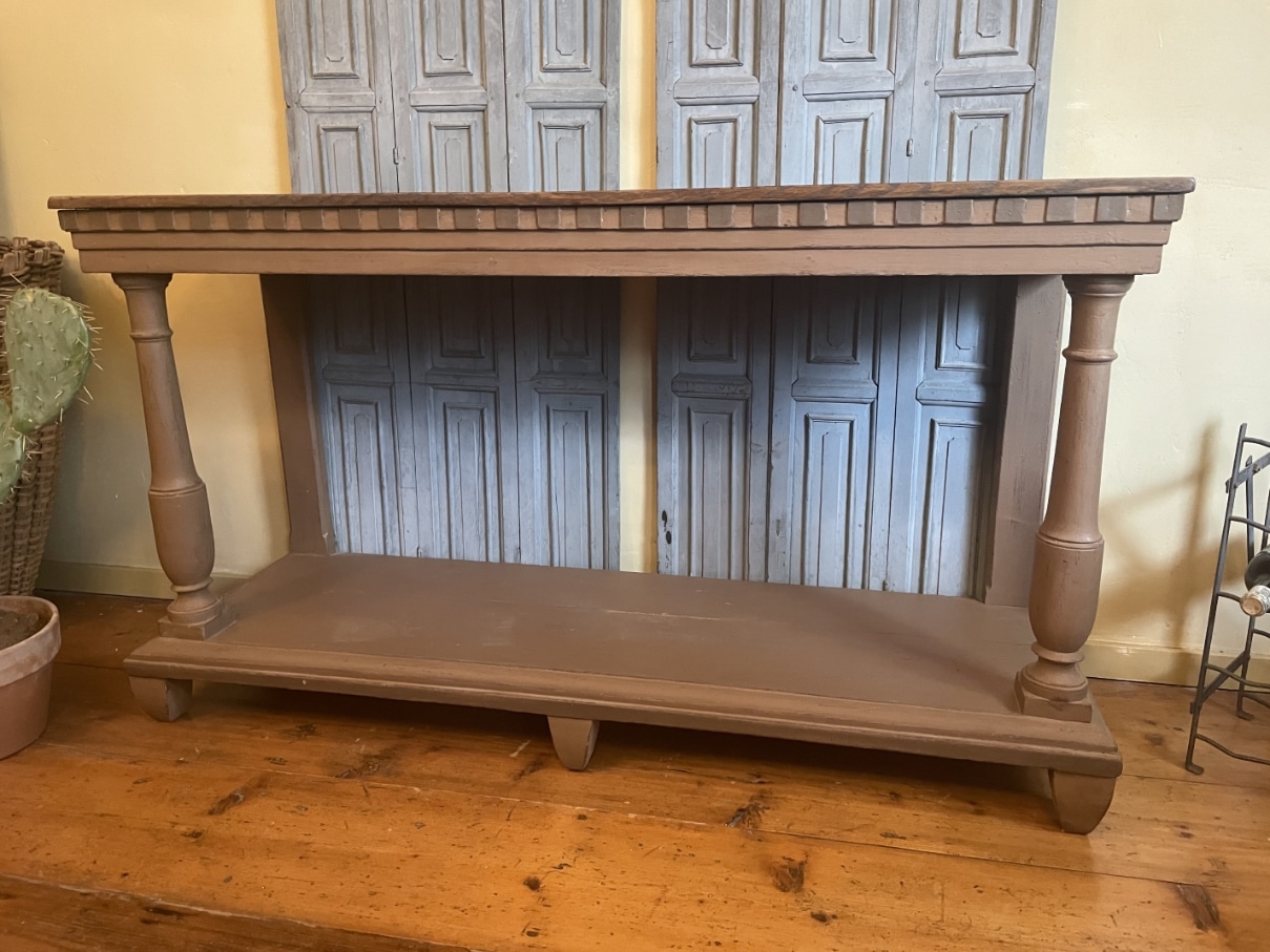 Side Table Wandtafel Muurtafel 19e eeuws - Afbeelding 18