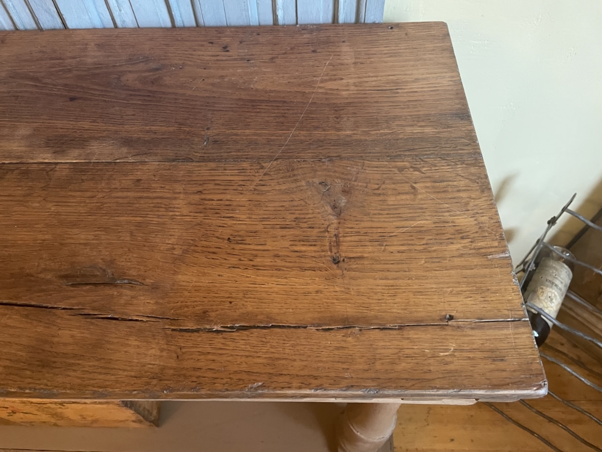 Side Table Wandtafel Muurtafel 19e eeuws - Afbeelding 4