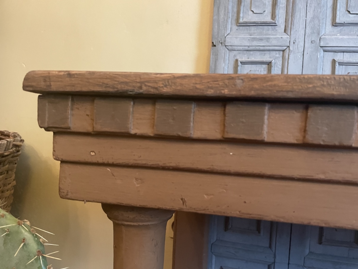 Side Table Wandtafel Muurtafel 19e eeuws - Afbeelding 7
