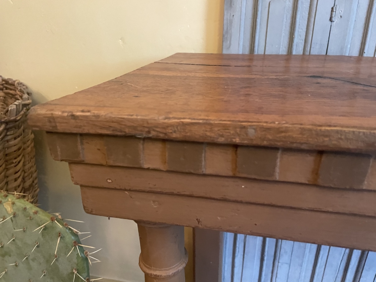 Side Table Wandtafel Muurtafel 19e eeuws - Afbeelding 8