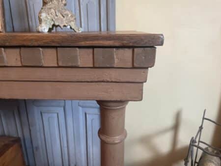 Side Table Wandtafel Muurtafel 19e eeuws - Afbeelding 9