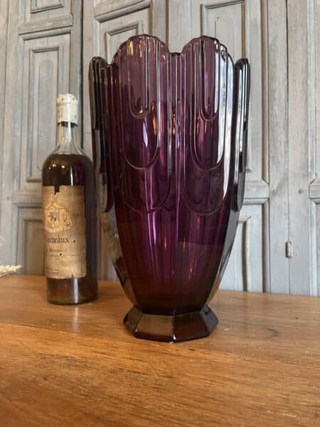 Vaas Paars Kleurig art deco 1930 - Afbeelding 10
