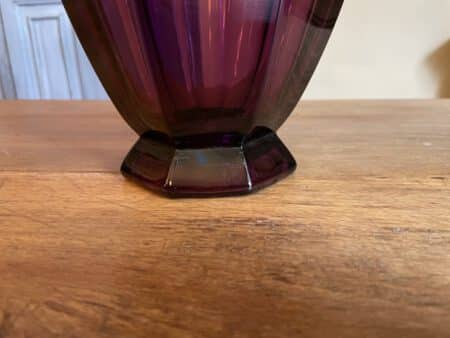 Vaas Paars Kleurig art deco 1930 - Afbeelding 3