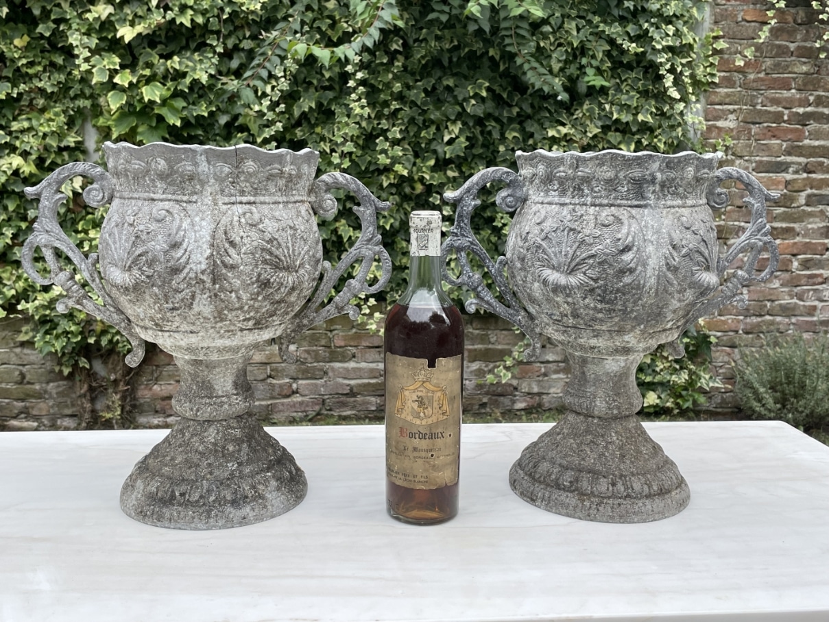 Tuinvazen 19e eeuws Aluminium - Afbeelding 14