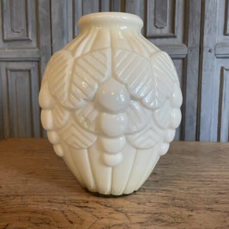 Vaas Art Deco 1930 licht geel