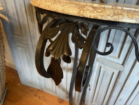 Side Table Muurtafel met Marmer - Afbeelding 5