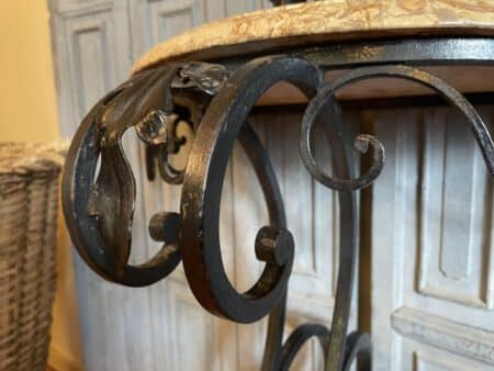 Side Table Muurtafel met Marmer - Afbeelding 6