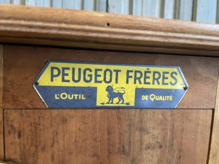 Hangkastje Gereedschapkastje Peugeot Fréres - Afbeelding 3