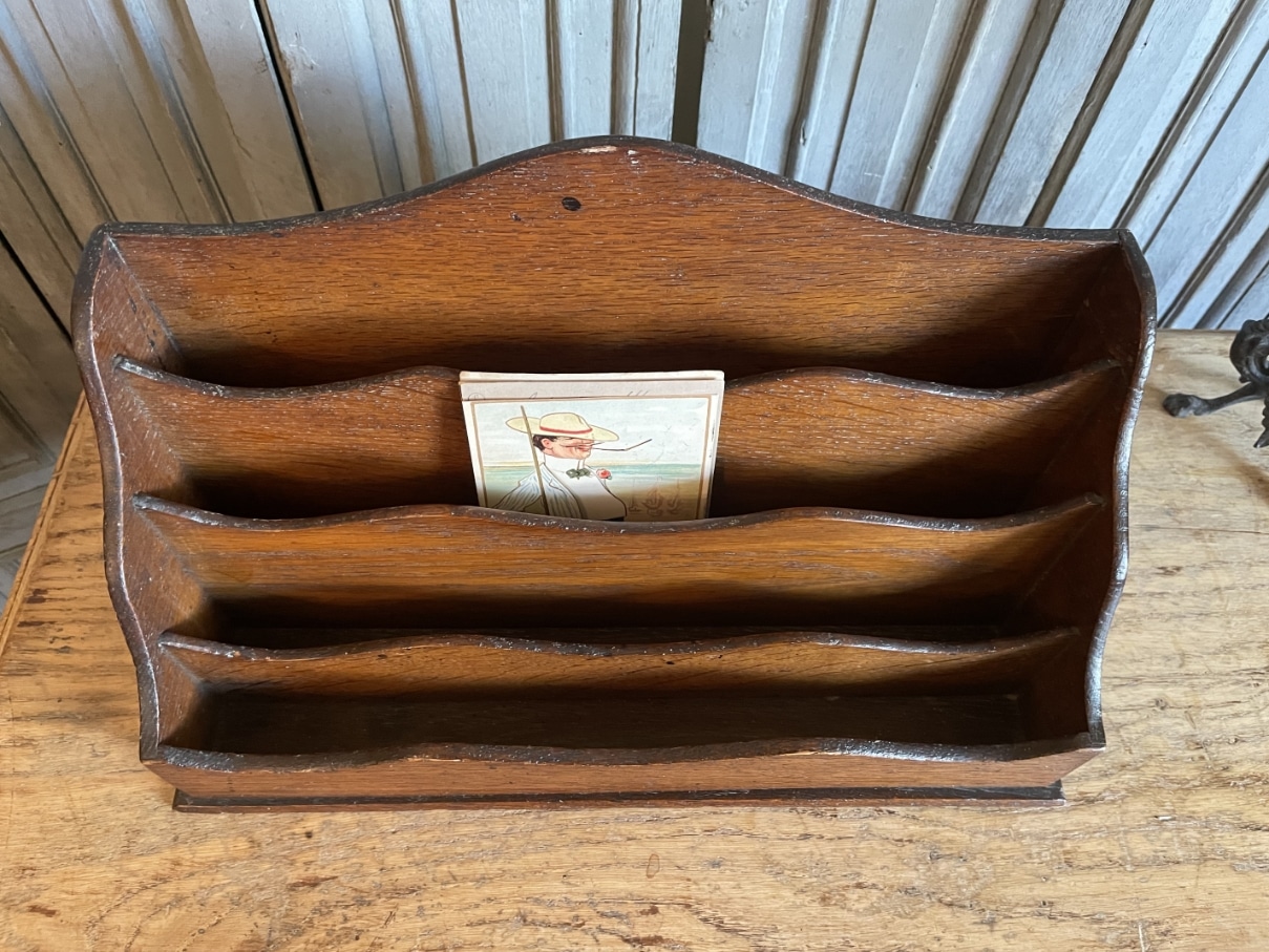 Postbakje Brievenbakje eiken - Afbeelding 2