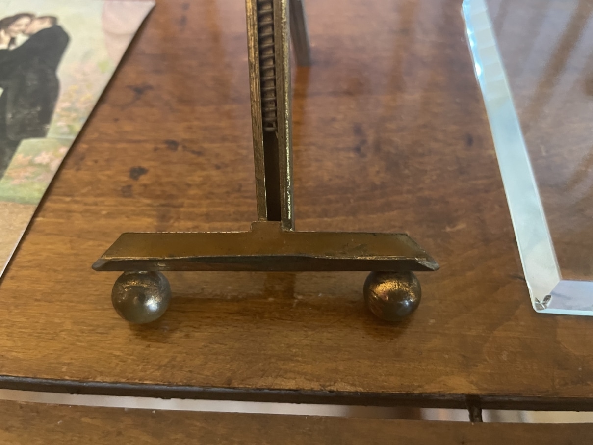 Striklijstje Fotolijstje Messing Geslepen glas - Afbeelding 8
