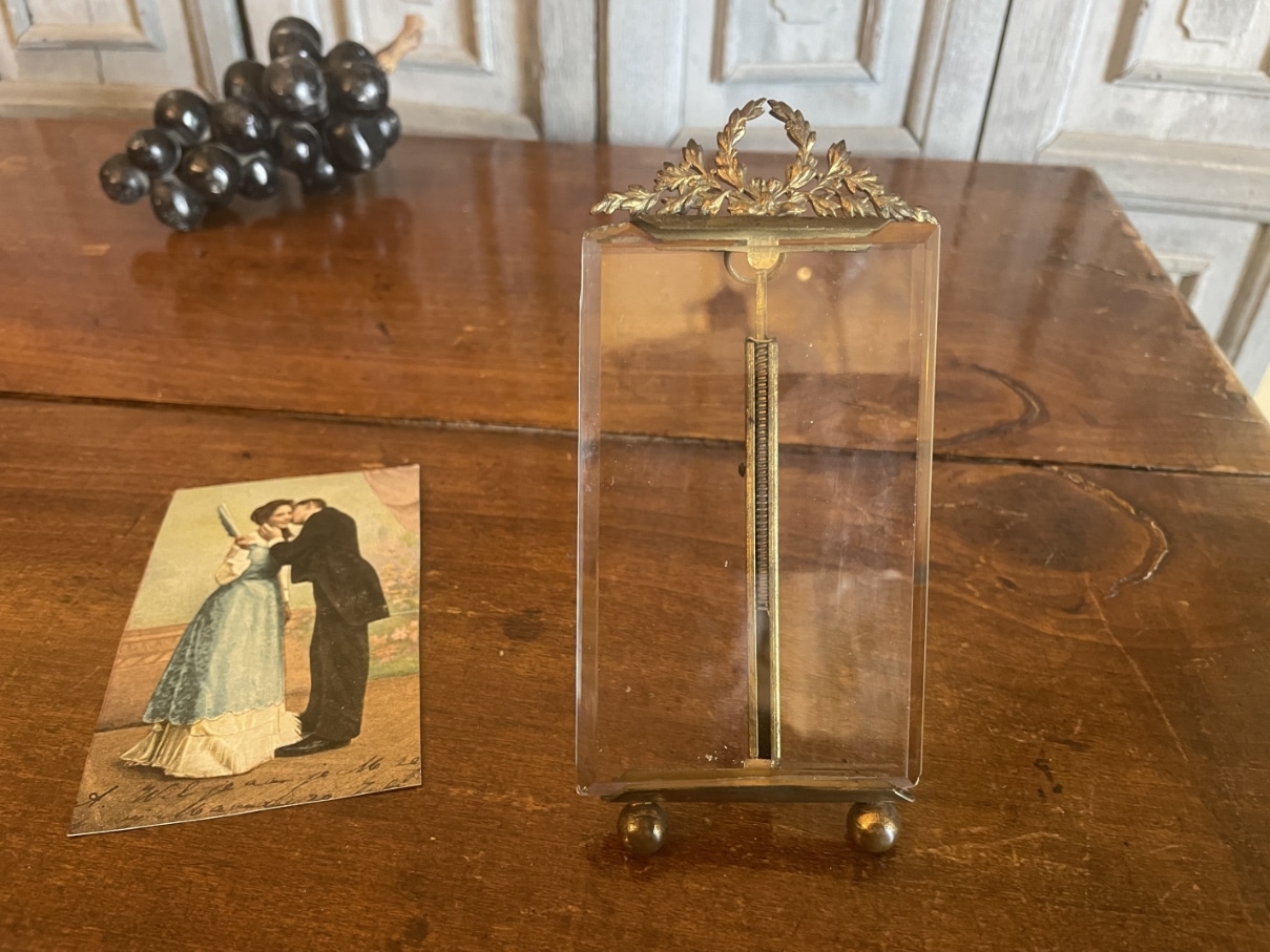Striklijstje Fotolijstje Messing Geslepen glas - Afbeelding 9