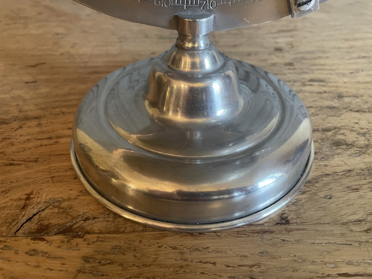 Globe Wereldbol Lamp Tafellamp jaren 50 - Afbeelding 7