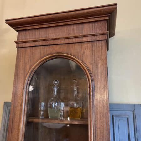 Drankenkast Vitrinekast Mahonie
