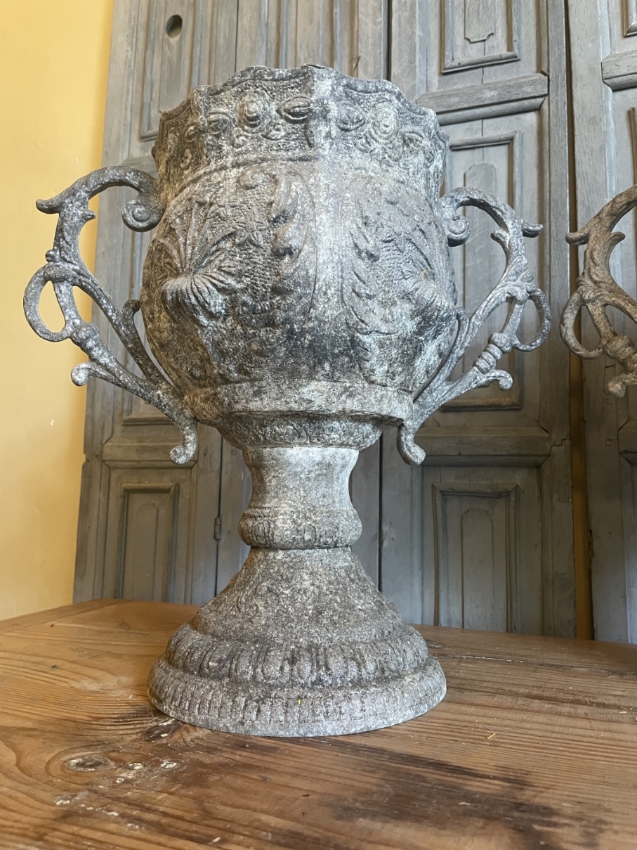 Tuinvazen 19e eeuws Aluminium - Afbeelding 17