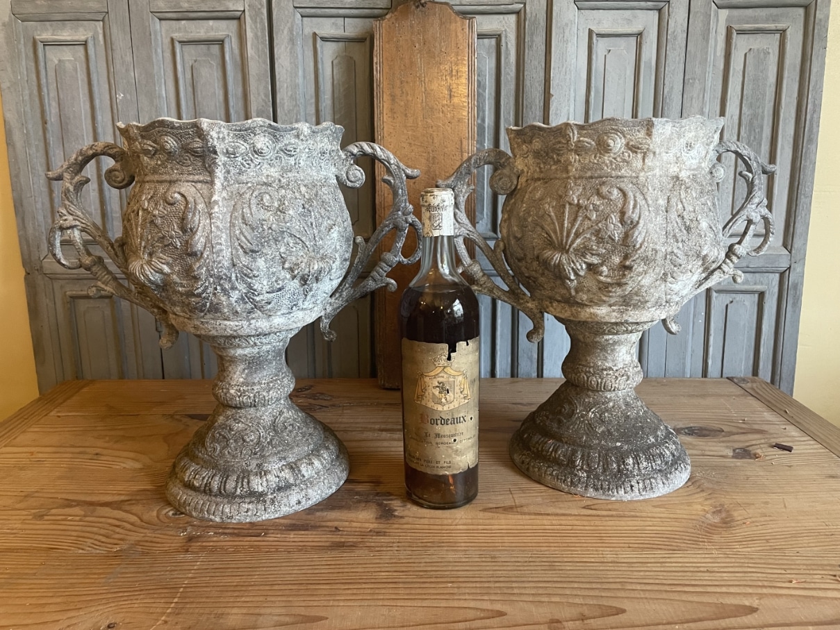 Tuinvazen 19e eeuws Aluminium - Afbeelding 19