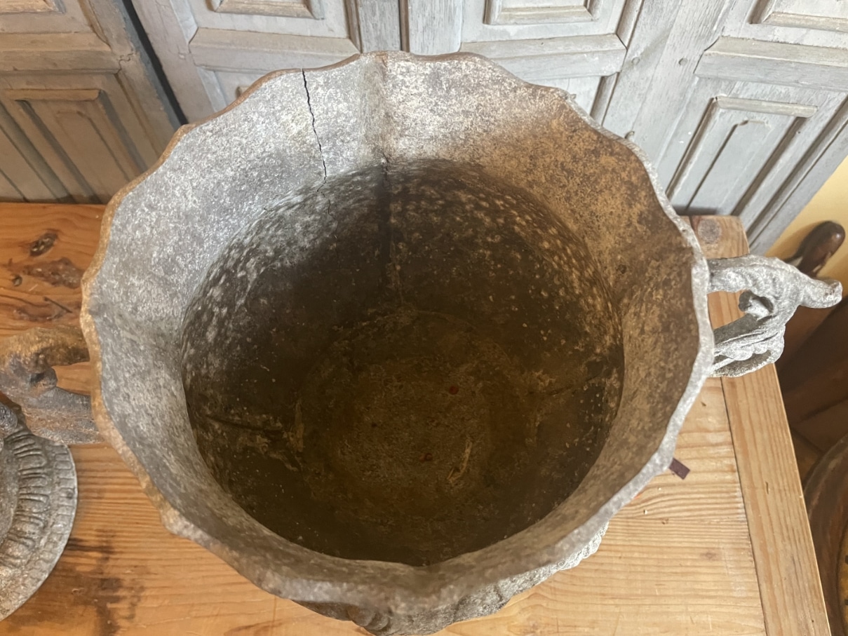 Tuinvazen 19e eeuws Aluminium - Afbeelding 9