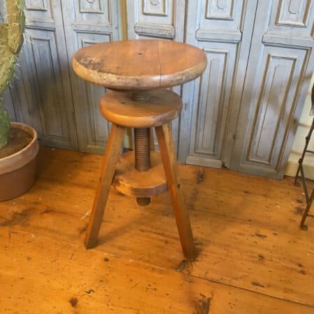 Draaikruk Bijzettafeltje Beukenhout