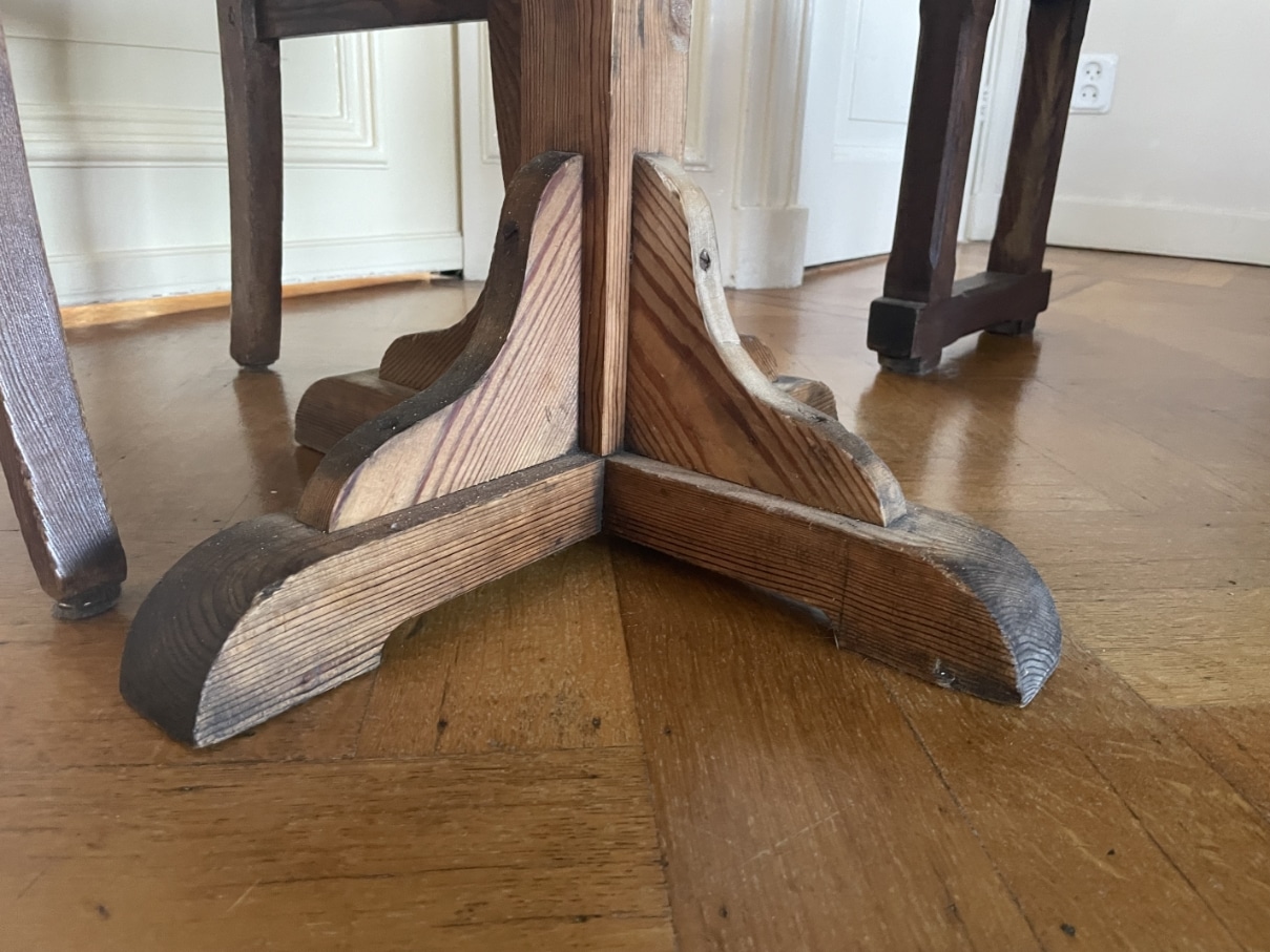 Eettafel Leeftafel Schragentafel Vendage Table - Afbeelding 15